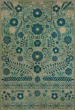 spicher and company classic vinyl pattern 36 a few flowers at his feet rug
