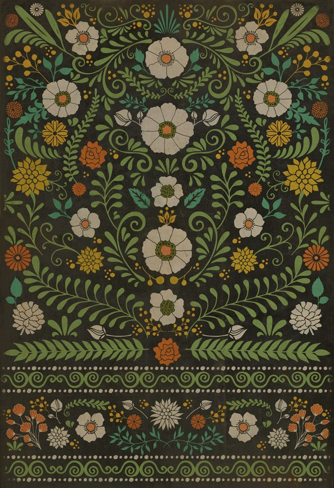 spicher and company classic vinyl pattern 36 the arranger of disorder rug