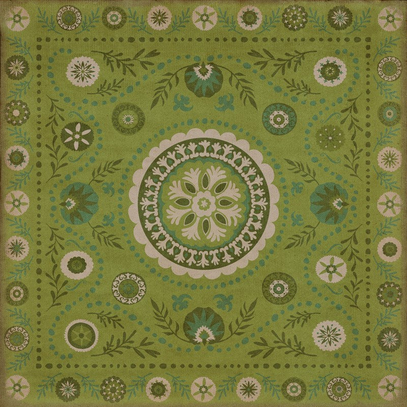 spicher and company classic vinyl pattern 38 a garden path rug