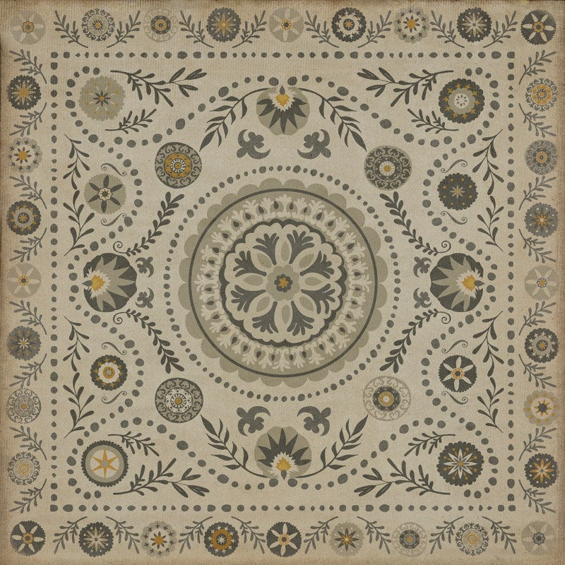 spicher and company classic vinyl pattern 38 je pense rug