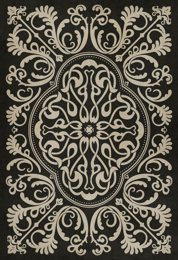 spicher and company classic vinyl pattern 39 blackjack rug