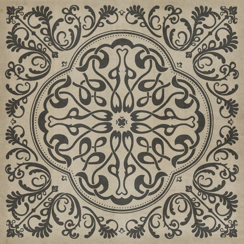spicher and company classic vinyl pattern 39 crazy eights rug