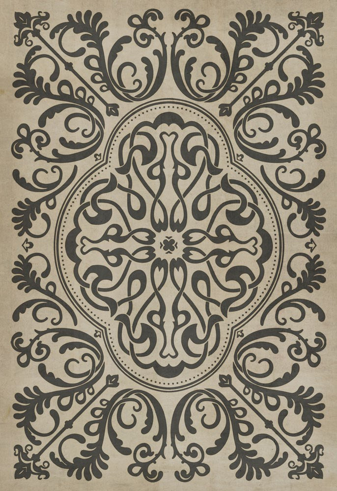 spicher and company classic vinyl pattern 39 crazy eights rug