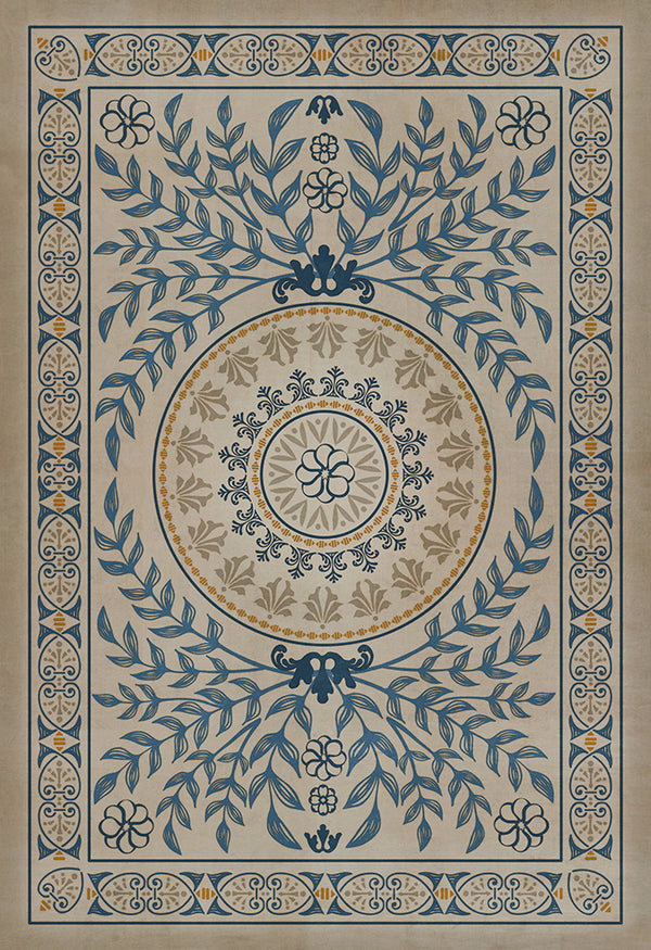 spicher and company classic vinyl pattern 40 villa deste rug
