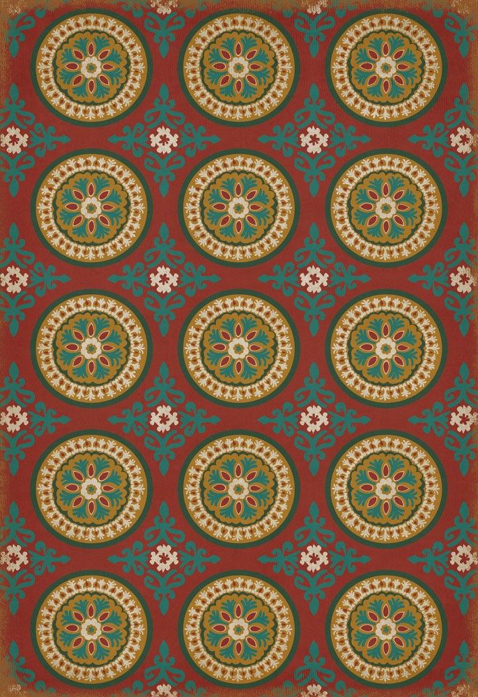 spicher and company classic vinyl pattern 43 awakening rug