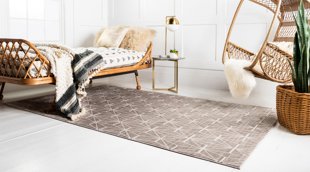 unique loom uptown fifth avenue uptown  brown rug