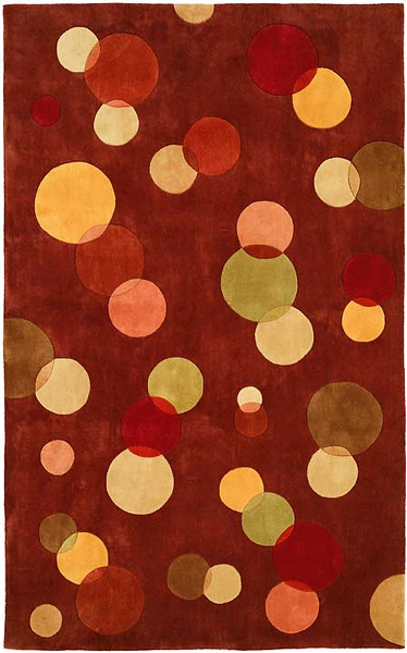 HRI South Beach 50013C Brown Rug