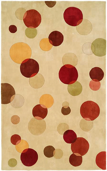 HRI South Beach 50013B Ivory Rug