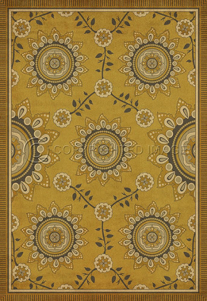 spicher and company classic vinyl pattern 44 holein rug