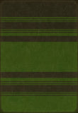 spicher and company classic vinyl pattern 50 organic stripes black and green rug