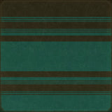 spicher and company classic vinyl pattern 50 organic stripes black and teal rug