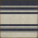 spicher and company classic vinyl pattern 50 organic stripes blue and white rug