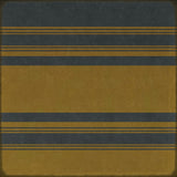 spicher and company classic vinyl pattern 50 organic stripes blue and yellow rug