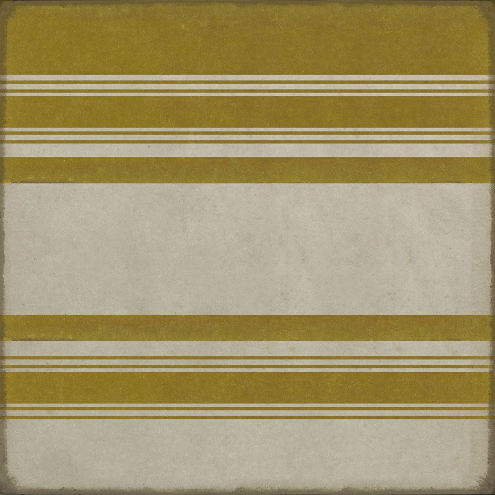 spicher and company classic vinyl pattern 50 organic stripes yellow and white rug