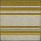 spicher and company classic vinyl pattern 50 organic stripes yellow and white rug