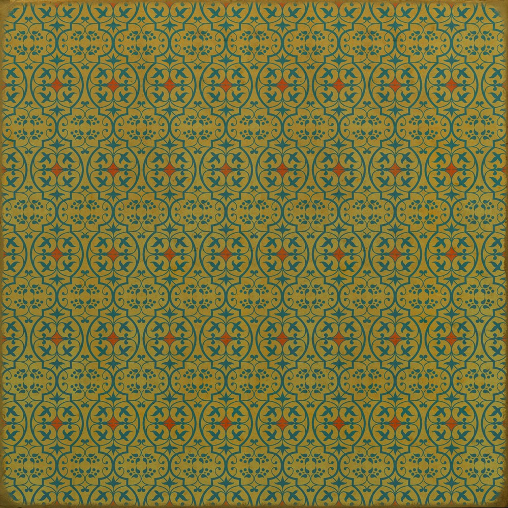 spicher and company classic vinyl pattern 51 little madness in the spring rug