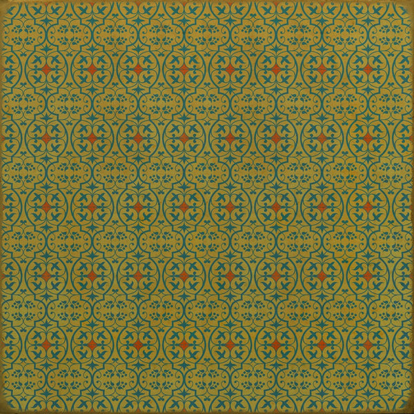 spicher and company classic vinyl pattern 51 little madness in the spring rug