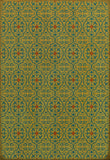 spicher and company classic vinyl pattern 51 little madness in the spring rug