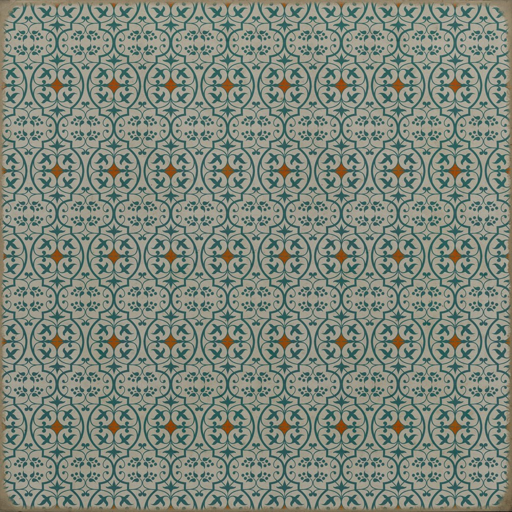 spicher and company classic vinyl pattern 51 and i love her rug