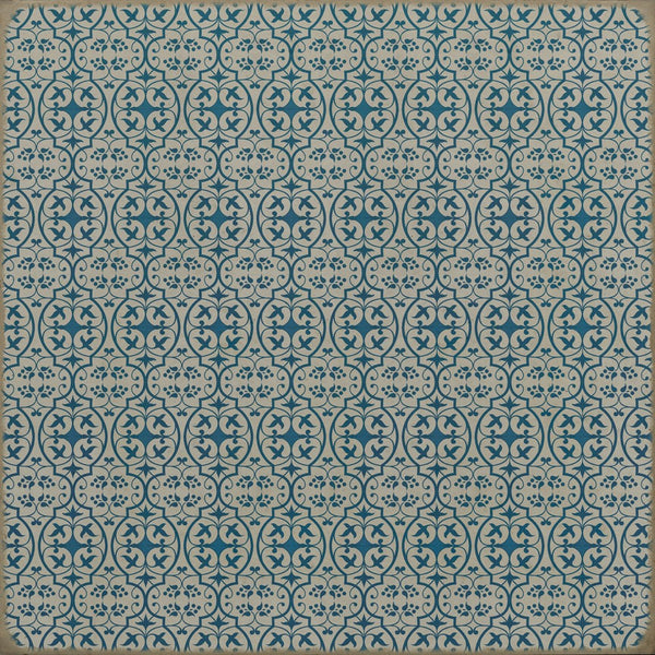 spicher and company classic vinyl pattern 51 china cup rug