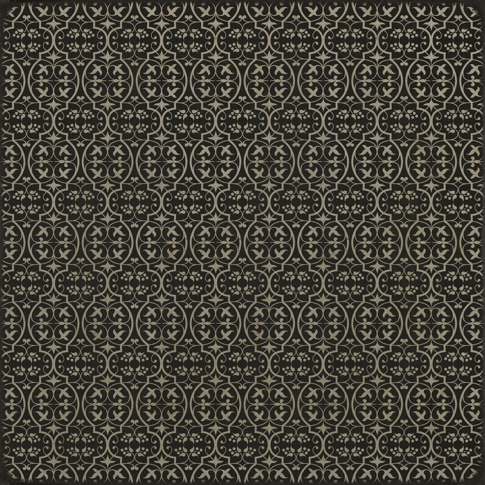 spicher and company classic vinyl pattern 51 he kindly stopped for me rug