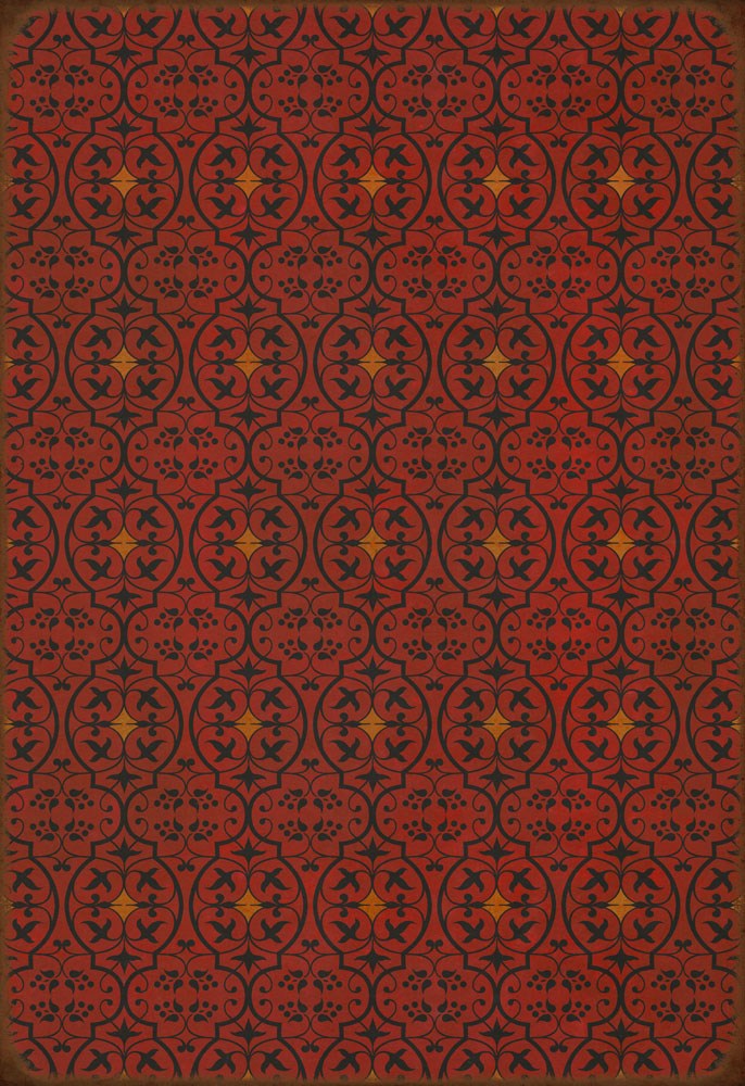 spicher and company classic vinyl pattern 51 hookah lounge rug