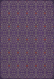 spicher and company classic vinyl pattern 51 i shall wear purple rug