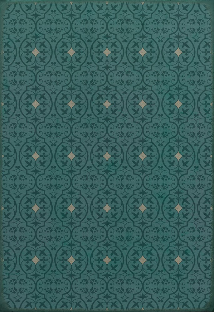 spicher and company classic vinyl pattern 51 isnt it pretty to think so rug