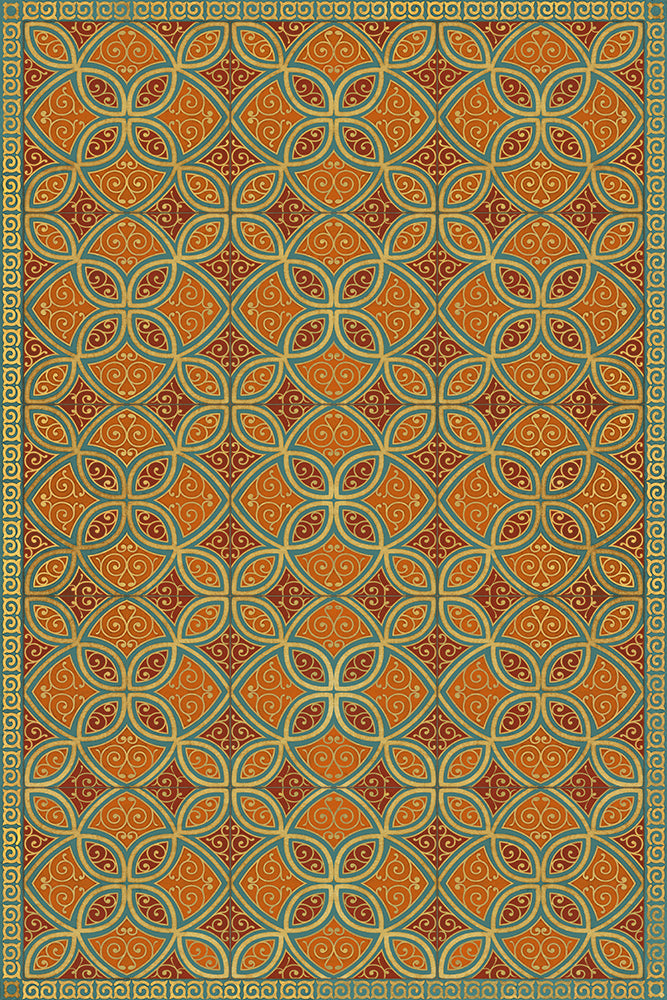 spicher and company classic vinyl pattern 25 suleiman rug