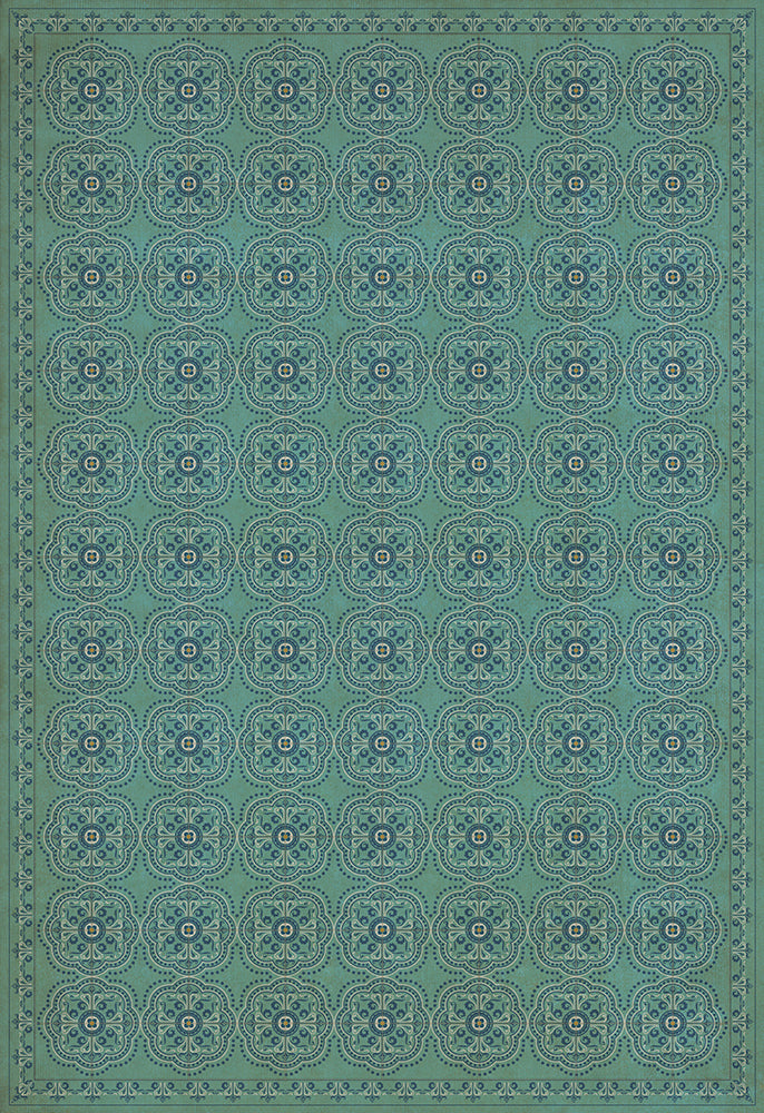 spicher and company classic vinyl pattern 28 a tranquil heart rug