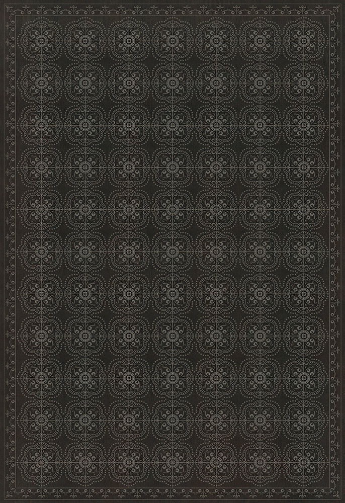 spicher and company classic vinyl pattern 28 dark and deep rug