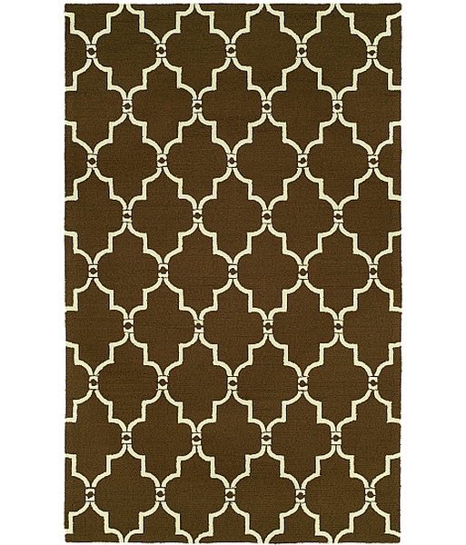 HRI Bel Air 5078A11 Brown Rug