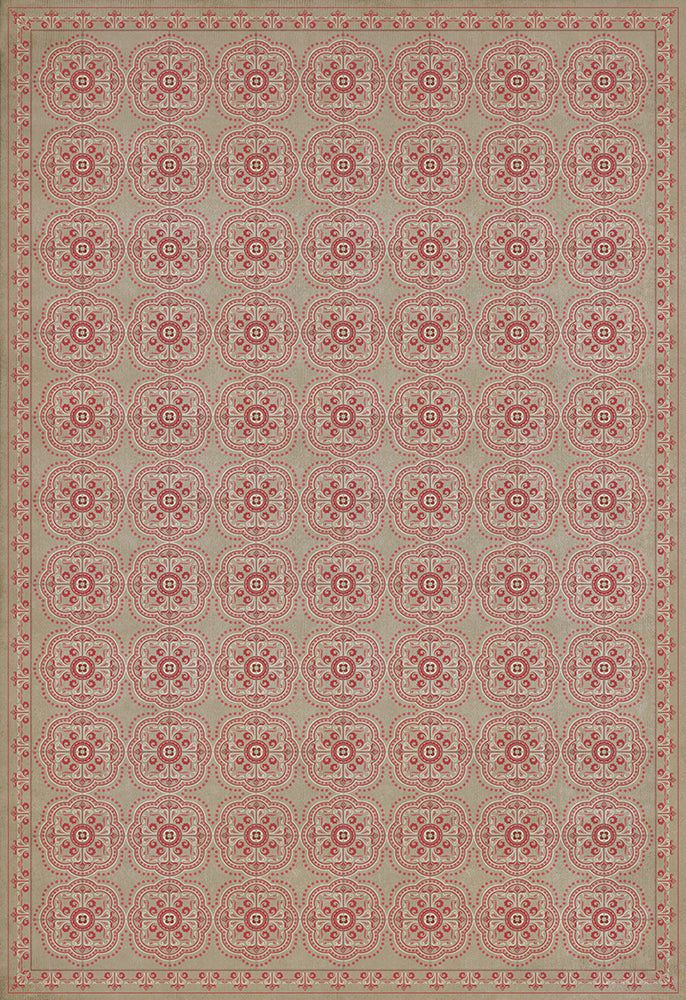 spicher and company classic vinyl pattern 28 dollhouse rug
