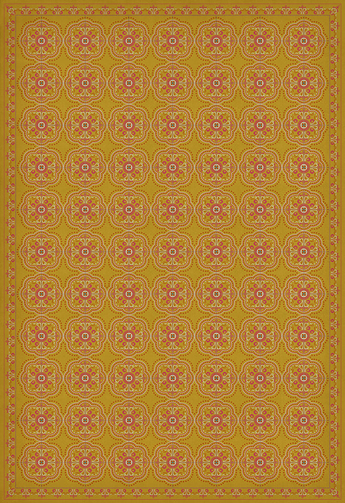 spicher and company classic vinyl pattern 28 good morning sunshine rug
