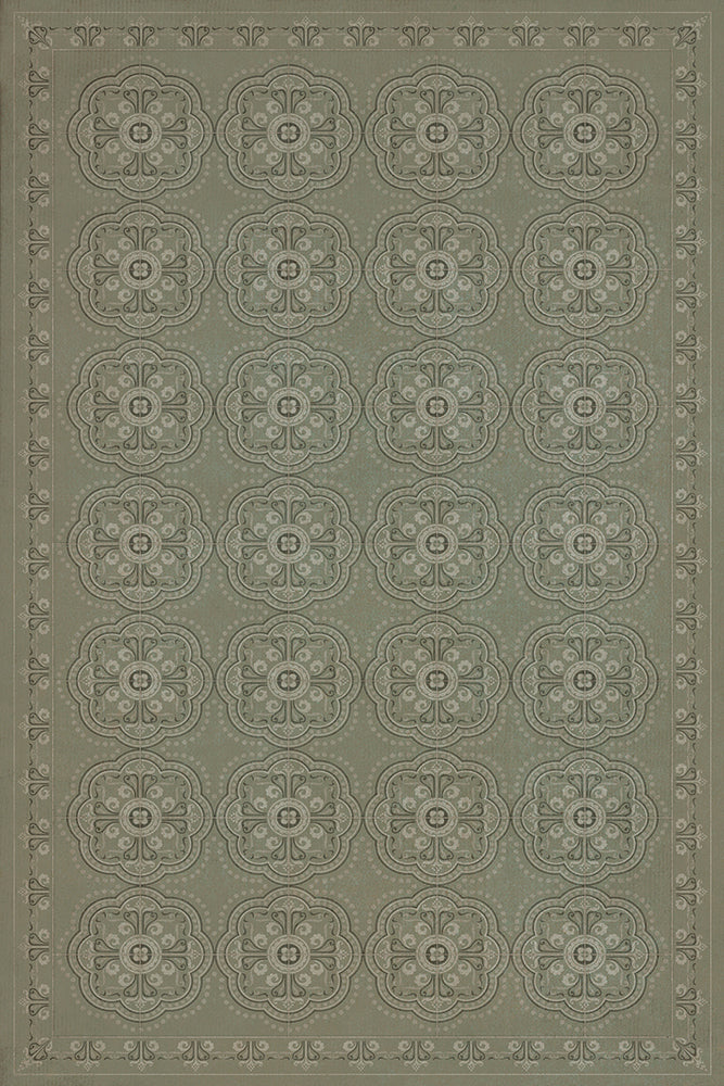 spicher and company classic vinyl pattern 28 hush rug