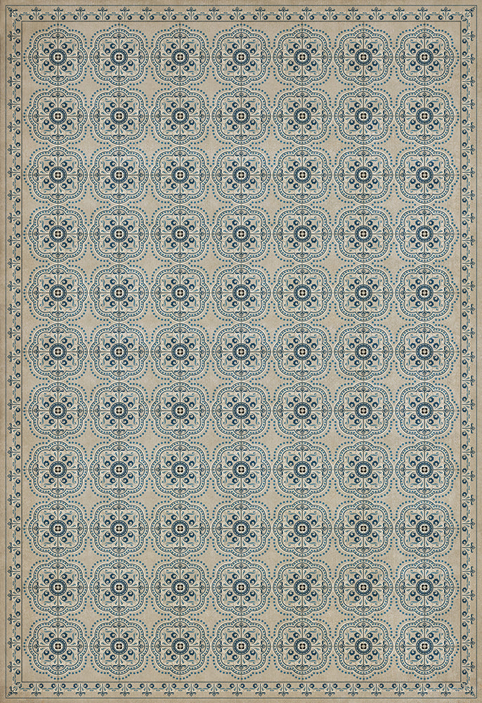 spicher and company classic vinyl pattern 28 it is delightful to tell it rug