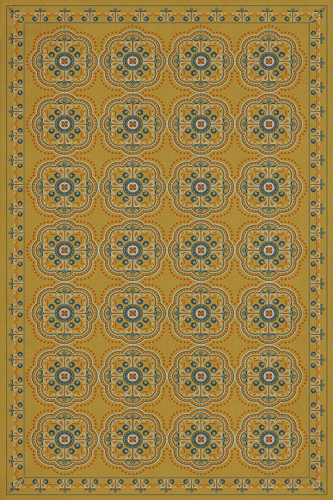 spicher and company classic vinyl pattern 28 little darling rug
