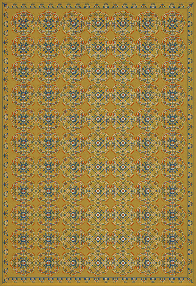spicher and company classic vinyl pattern 28 little darling rug