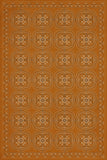 spicher and company classic vinyl pattern 28 orange bandana rug