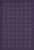 spicher and company classic vinyl pattern 28 purple bandana rug