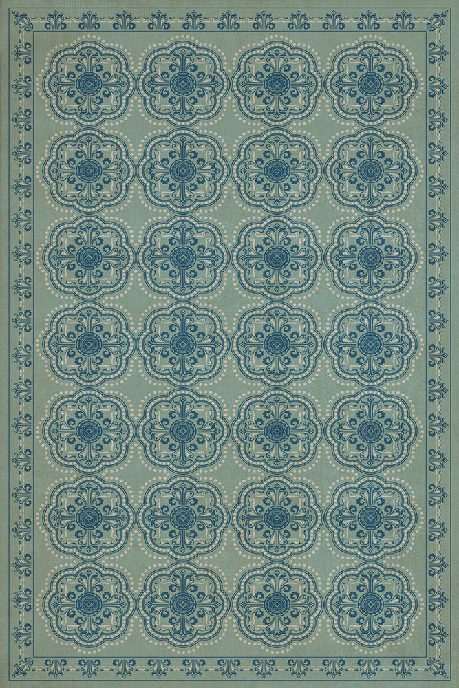 spicher and company classic vinyl pattern 28 quietude rug