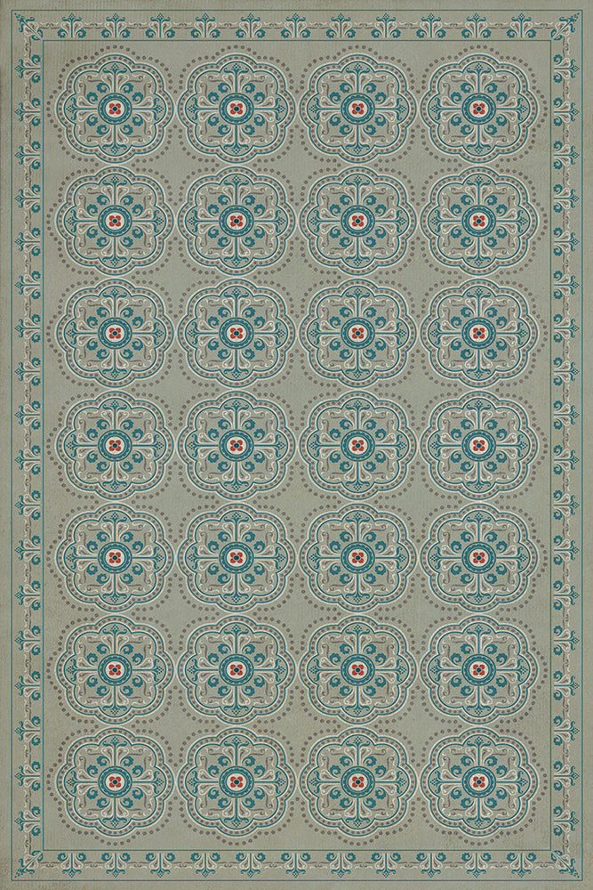 spicher and company classic vinyl pattern 28 serenity rug
