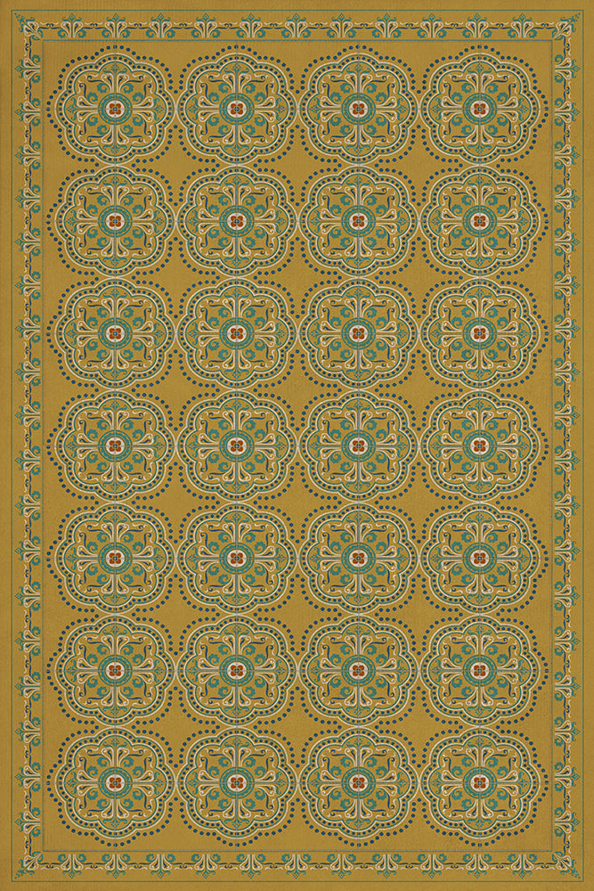 spicher and company classic vinyl pattern 28 the waking truth rug