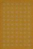 spicher and company classic vinyl pattern 28 yellow bandana rug