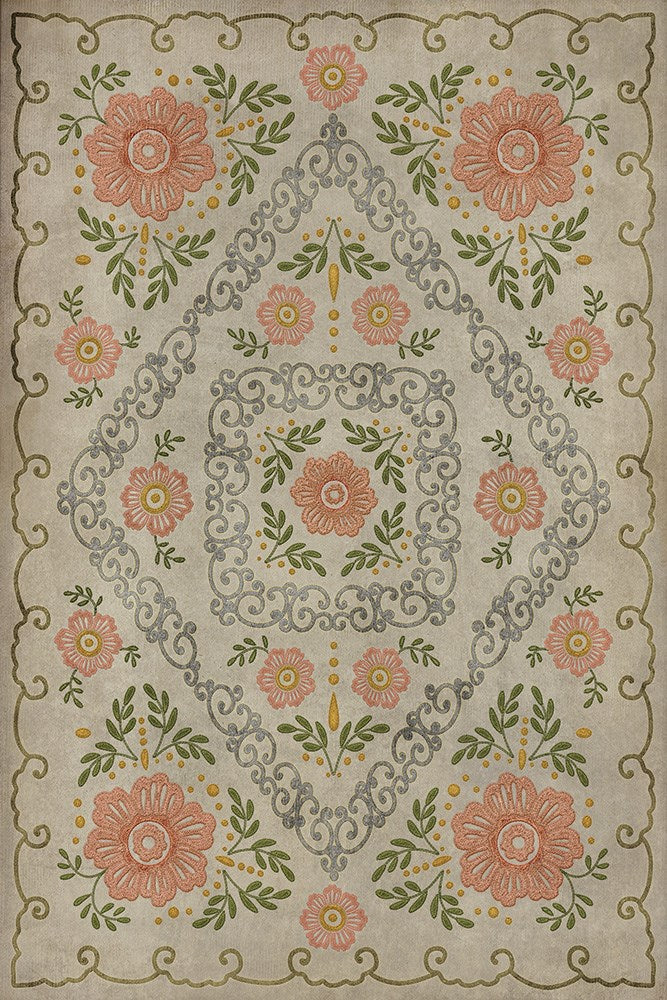 spicher and company classic vinyl pattern 69 a little decorum rug
