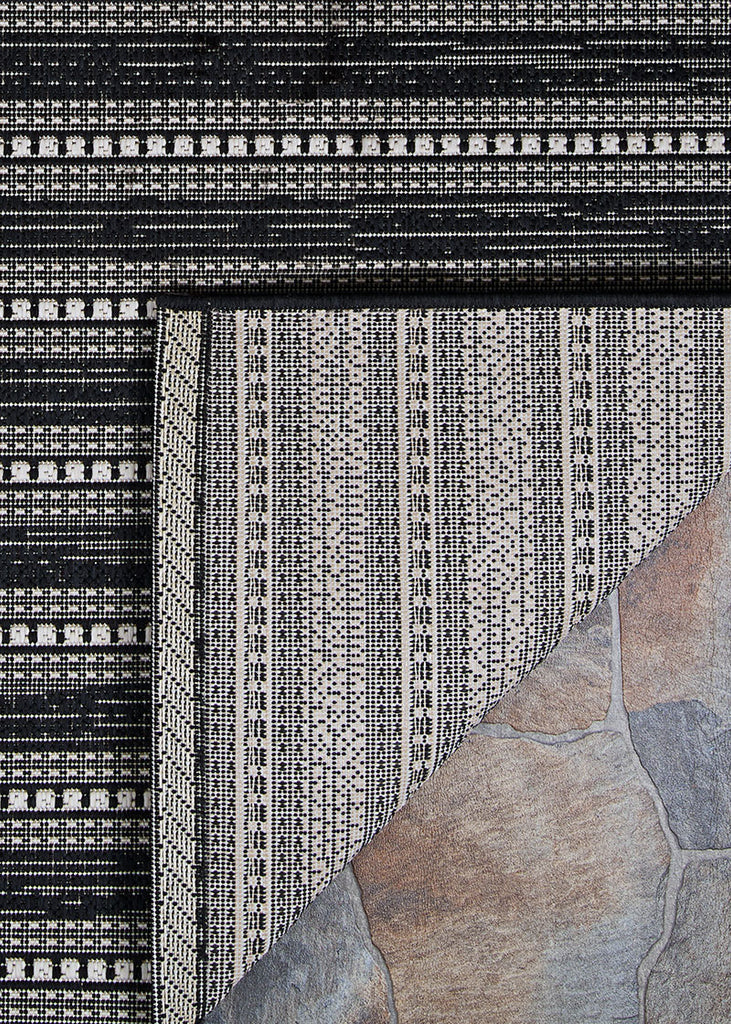 couristan afuera 5262 9008 onyx rug