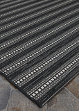 couristan afuera 5262 9008 onyx rug