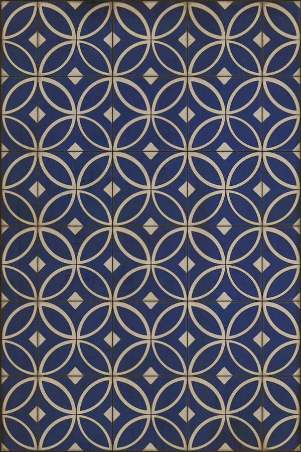 spicher and company classic vinyl pattern 70 dress blues rug