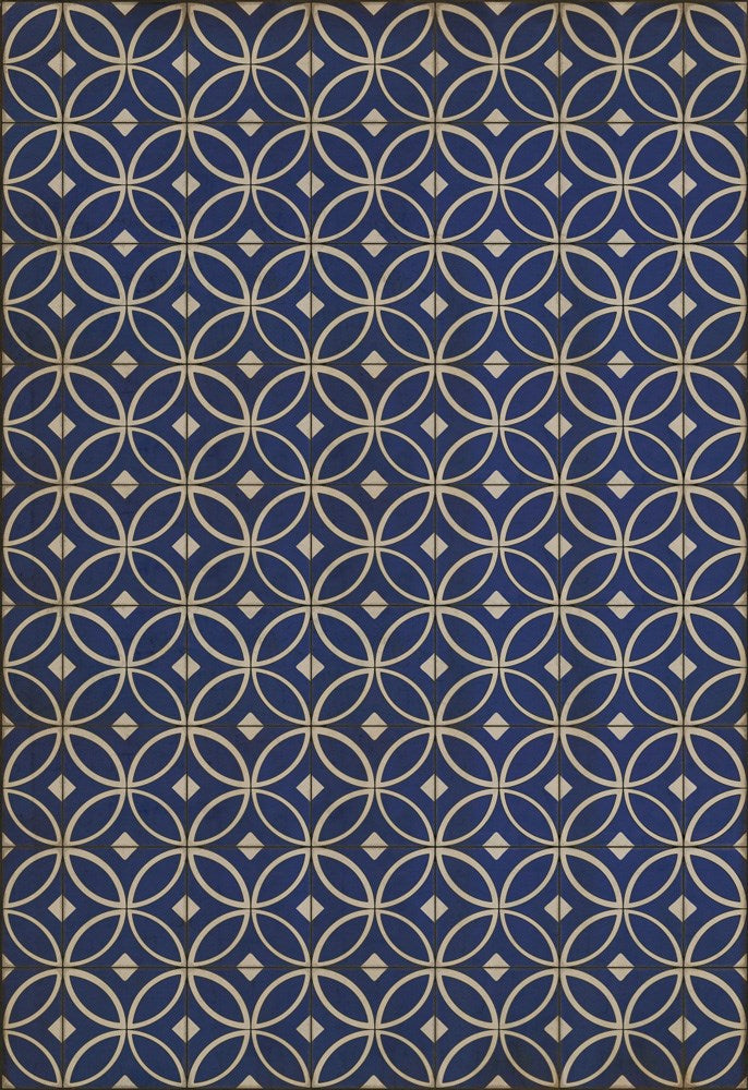 spicher and company classic vinyl pattern 70 dress blues rug