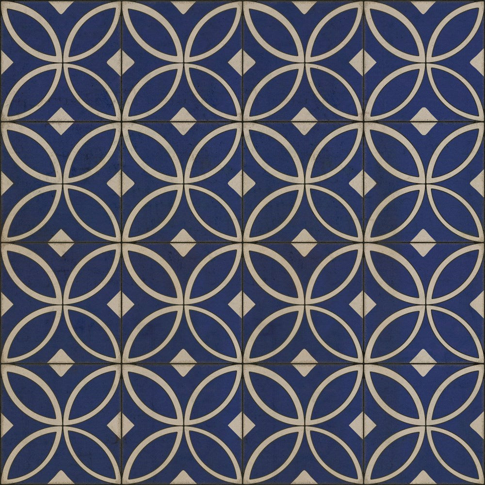 spicher and company classic vinyl pattern 70 dress blues rug